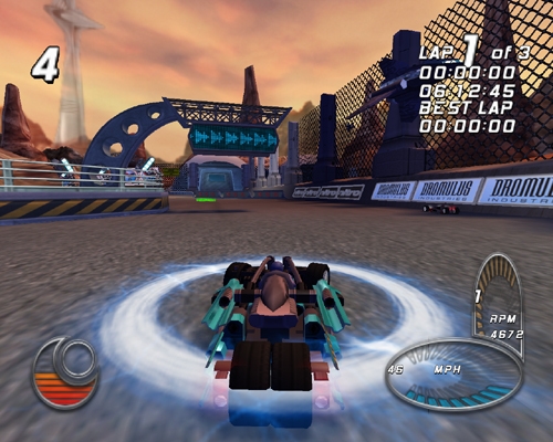 Скриншот из игры Drome Racers под номером 5