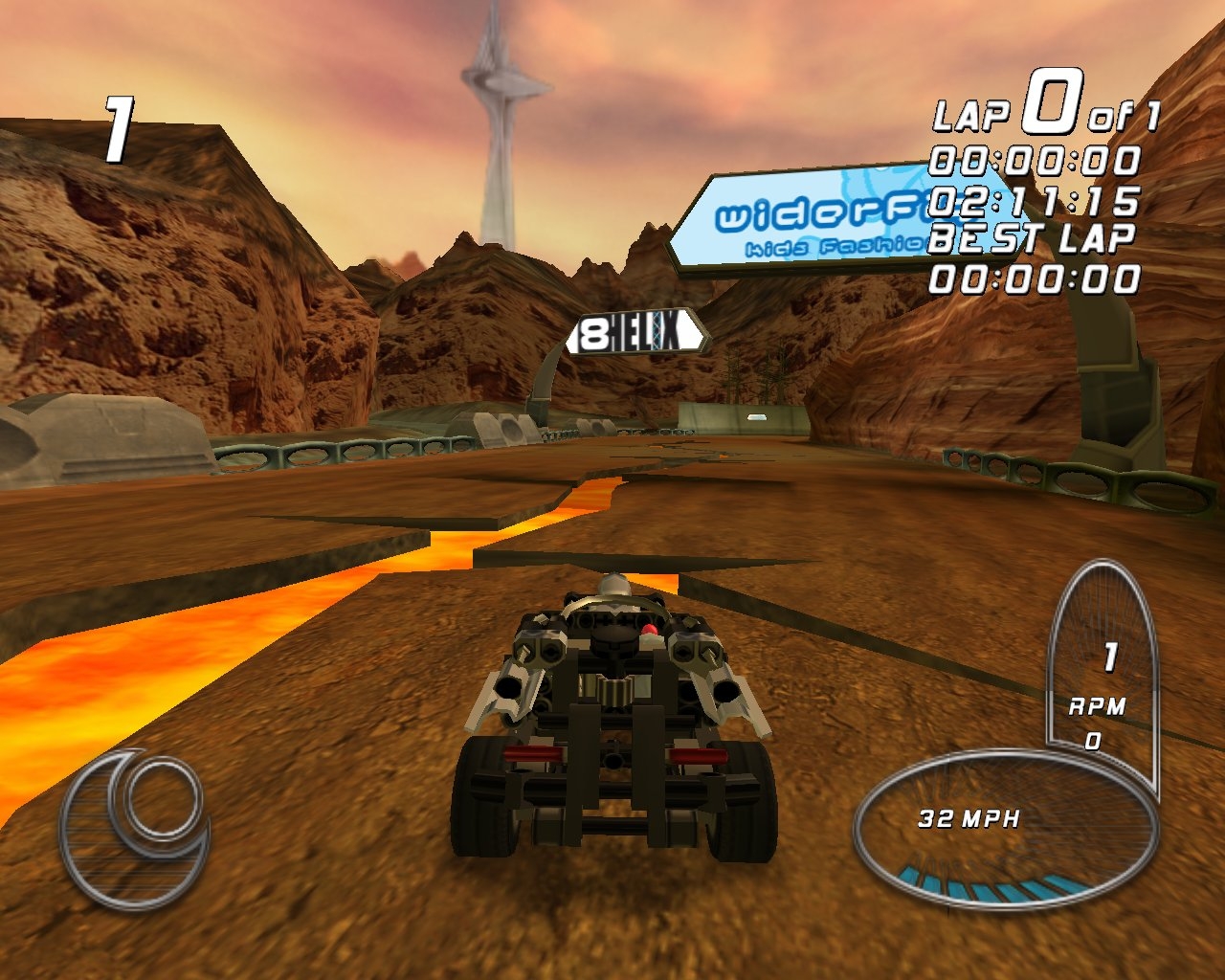 Скриншот из игры Drome Racers под номером 6