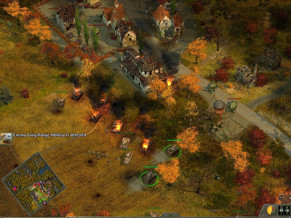 Скриншот из игры Blitzkrieg 2: Fall of the Reich под номером 1