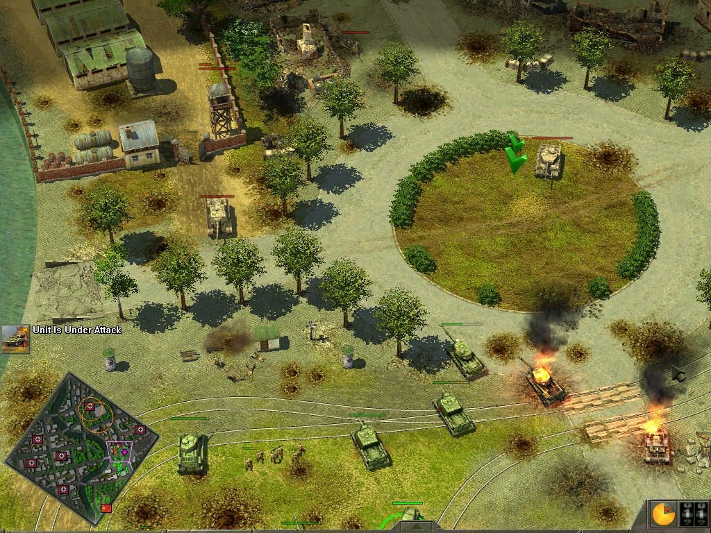 Скриншот из игры Blitzkrieg 2: Fall of the Reich под номером 2