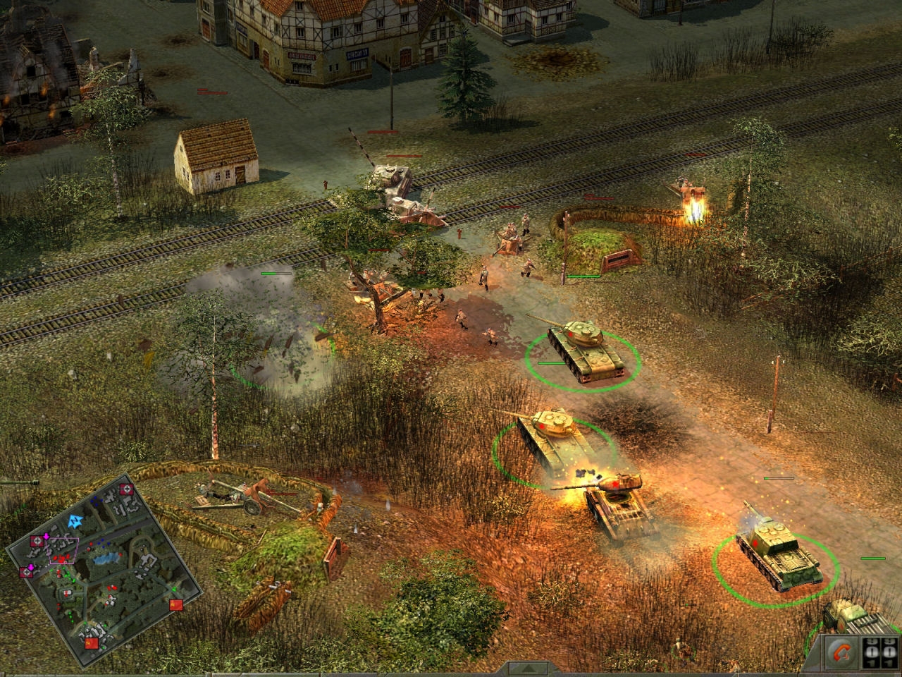 Скриншот из игры Blitzkrieg 2 под номером 13