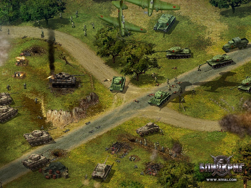 Скриншот из игры Blitzkrieg под номером 11