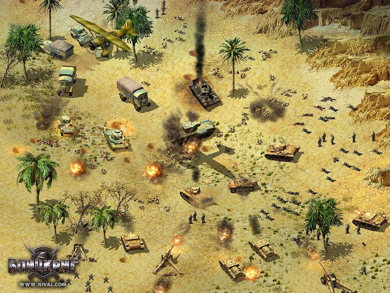 Скриншот из игры Blitzkrieg под номером 12
