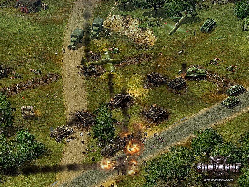 Скриншот из игры Blitzkrieg под номером 16