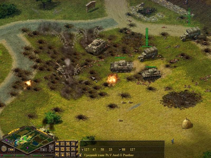 Скриншот из игры Blitzkrieg под номером 4
