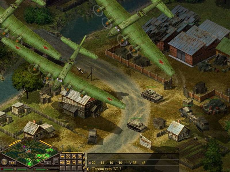 Скриншот из игры Blitzkrieg под номером 7
