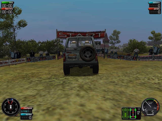 Скриншот из игры Bleifuss Off-Road под номером 3