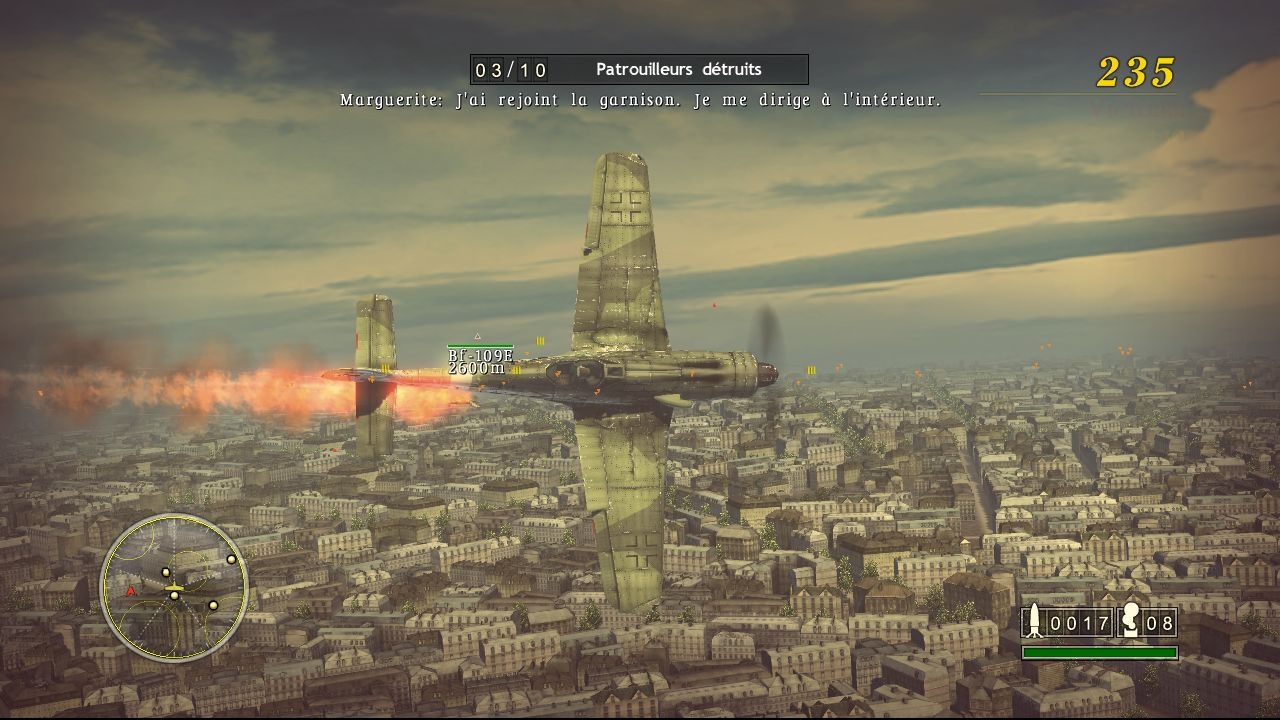 Скриншот из игры Blazing Angels 2: Secret Missions of WWII под номером 1
