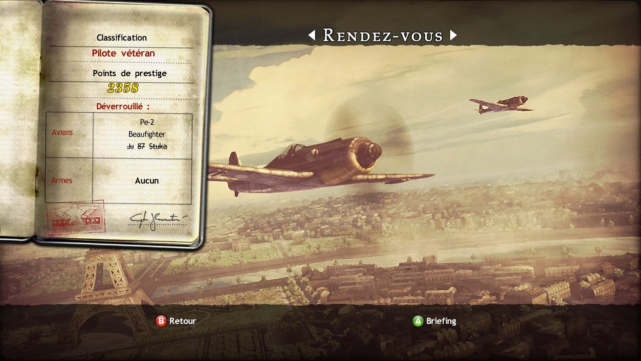 Скриншот из игры Blazing Angels 2: Secret Missions of WWII под номером 21