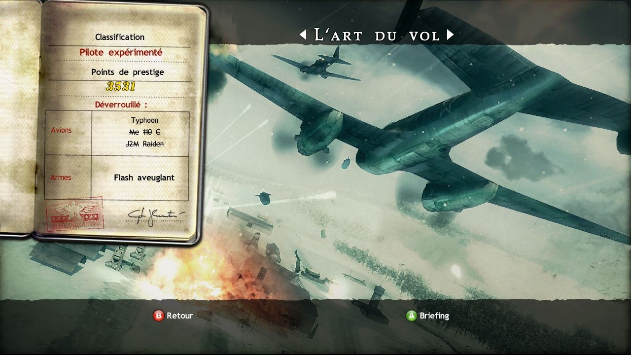 Скриншот из игры Blazing Angels 2: Secret Missions of WWII под номером 22