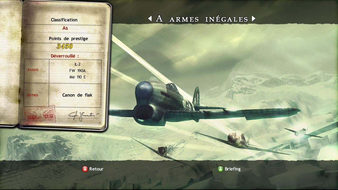 Скриншот из игры Blazing Angels 2: Secret Missions of WWII под номером 23
