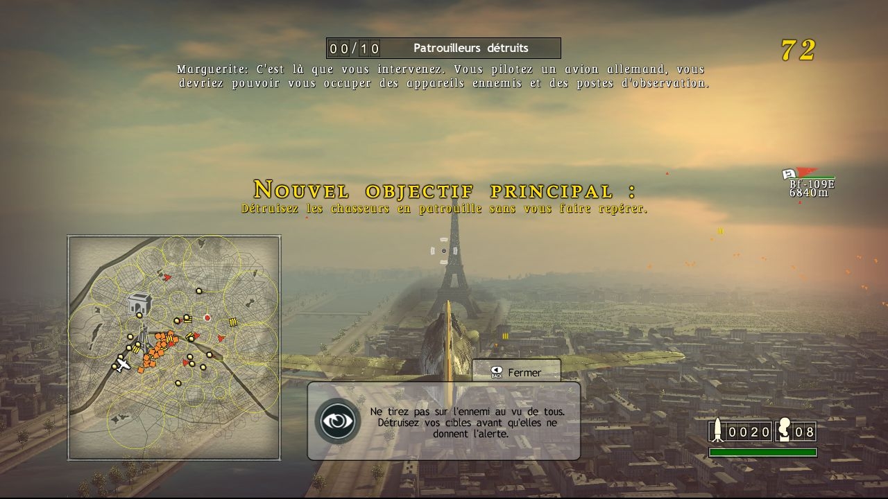 Скриншот из игры Blazing Angels 2: Secret Missions of WWII под номером 6