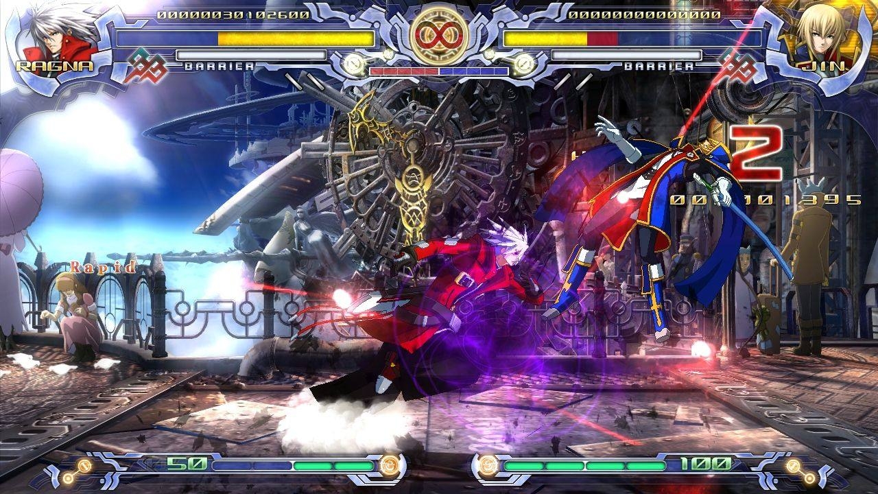 Скриншот из игры BlazBlue: Calamity Trigger под номером 7