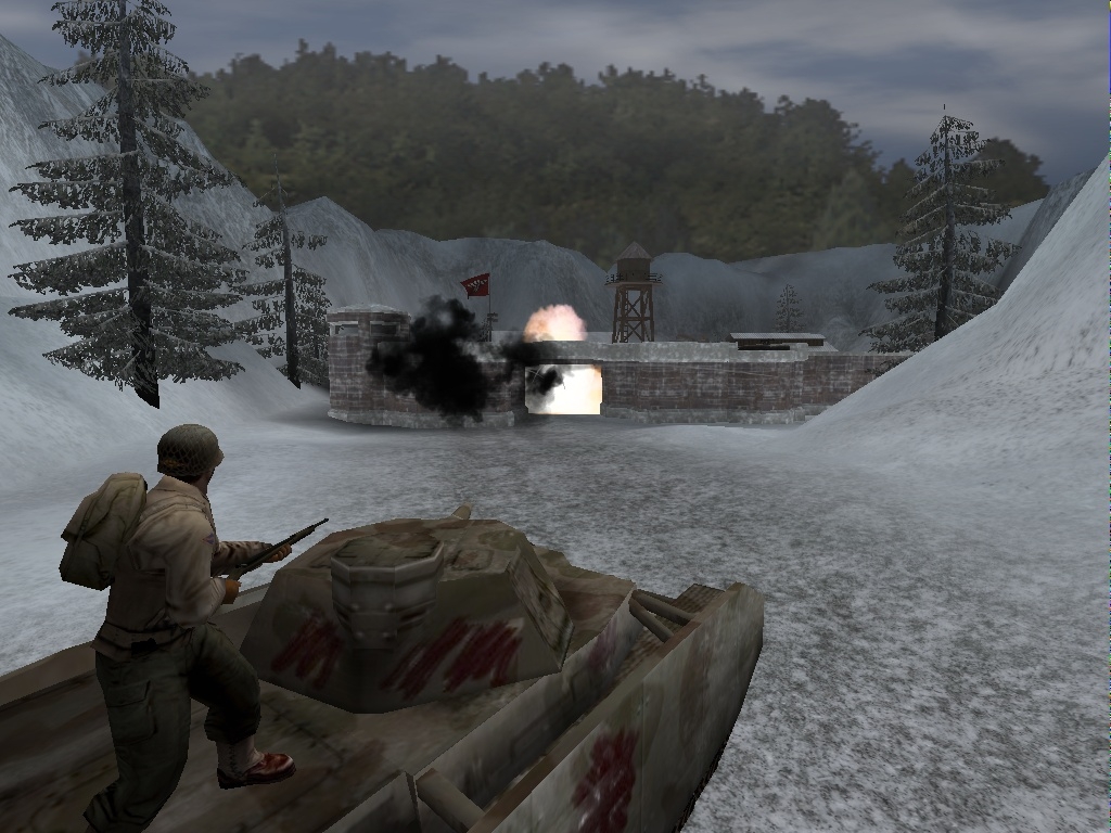 Скриншот из игры Wolfenstein: Enemy Territory под номером 3