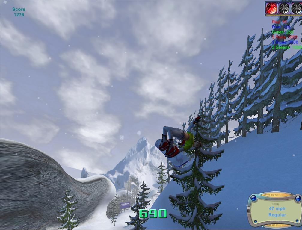 Скриншот из игры Championship Snowboarding 2004 под номером 2