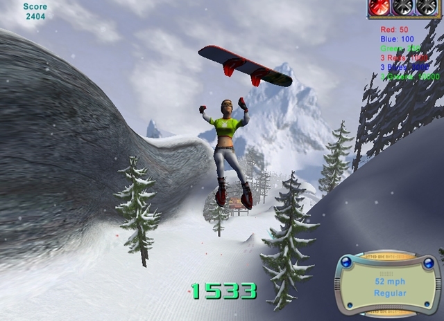 Скриншот из игры Championship Snowboarding 2004 под номером 9