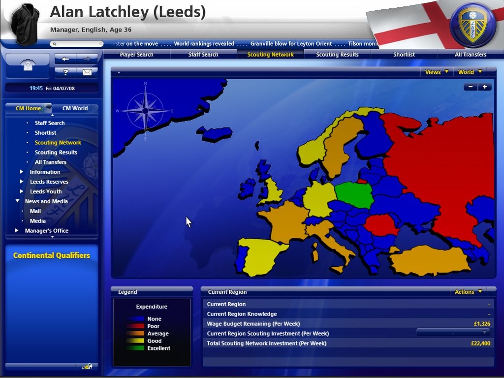 Скриншот из игры Championship Manager 2010 под номером 12
