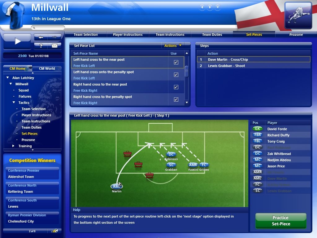 Скриншот из игры Championship Manager 2010 под номером 13