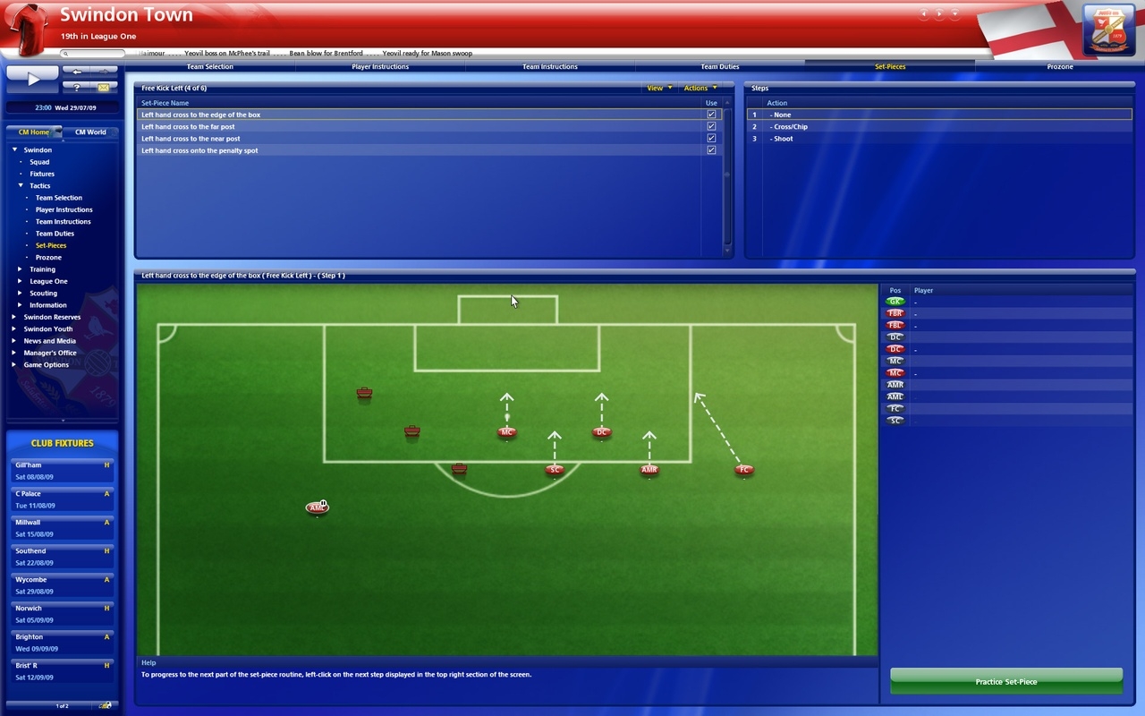 Скриншот из игры Championship Manager 2010 под номером 7