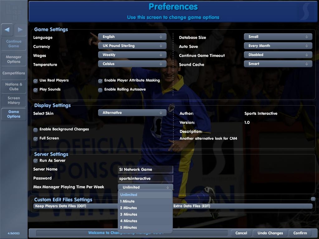 Скриншот из игры Championship Manager Season 03/04 под номером 4