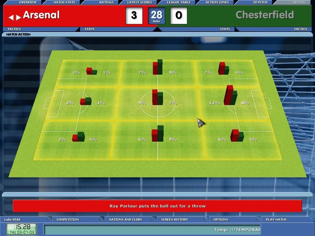 Скриншот из игры Championship Manager 5 под номером 4