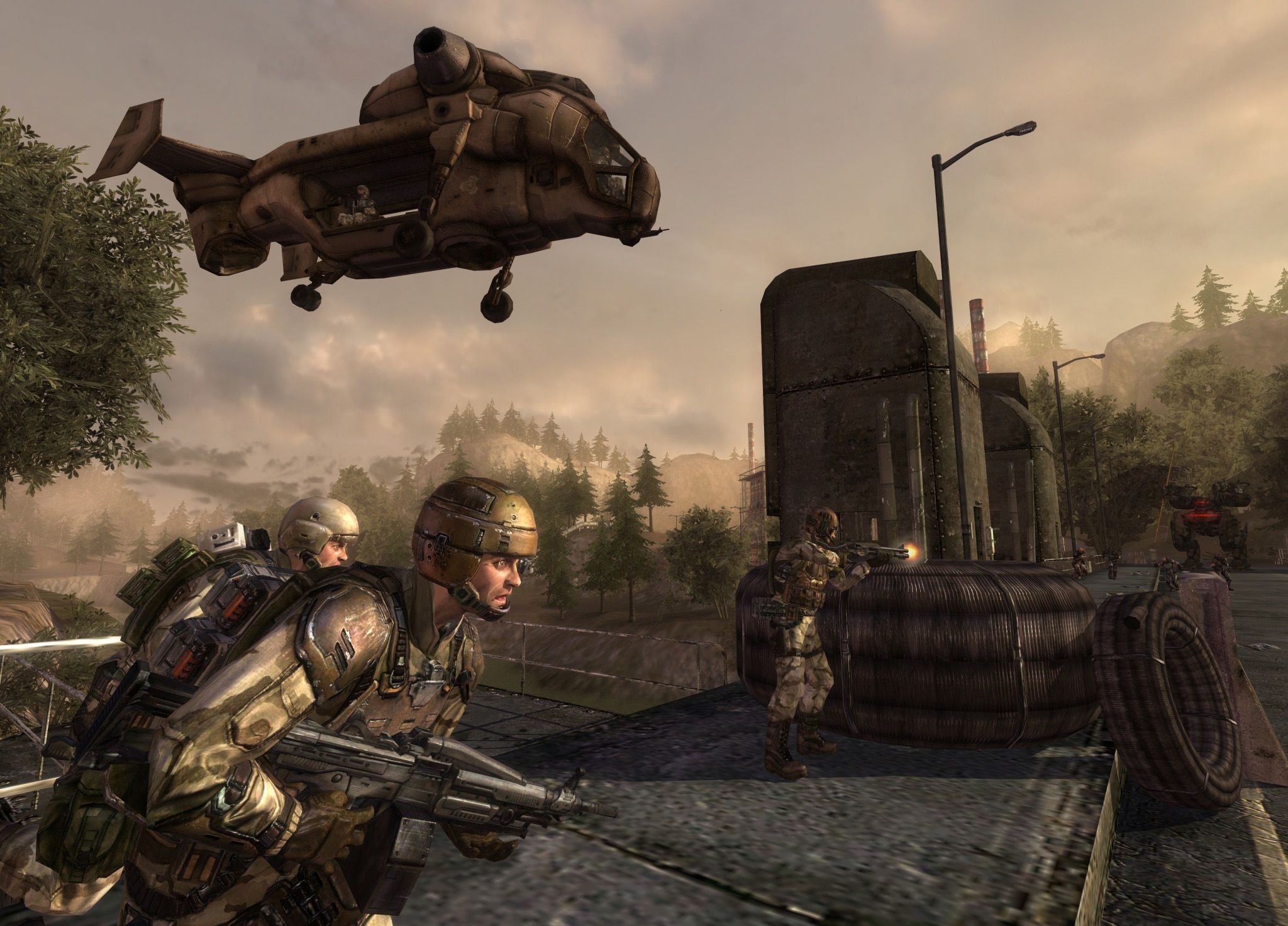 Скриншот из игры Enemy Territory: QUAKE Wars под номером 2