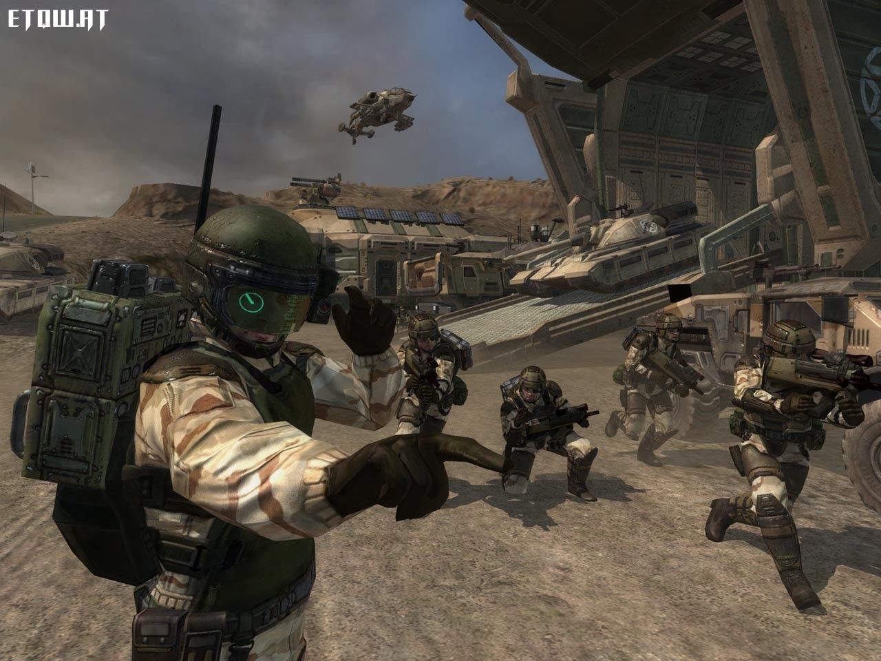 Скриншот из игры Enemy Territory: QUAKE Wars под номером 24