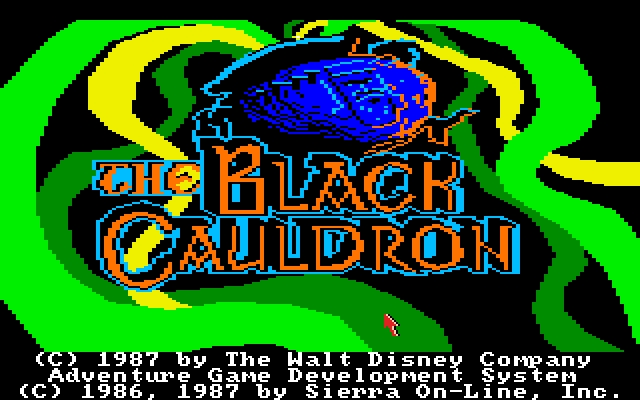 Скриншот из игры Black Cauldron, The под номером 1