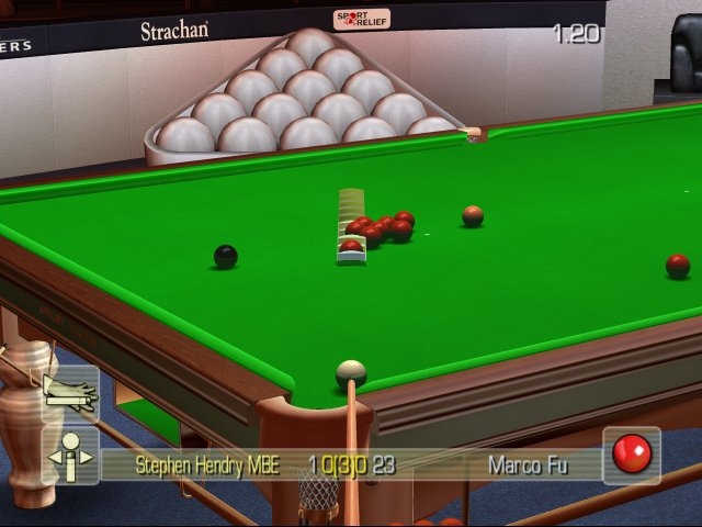 Скриншот из игры World Championship Snooker 2005 под номером 6