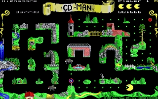 Скриншот из игры Cd-Man под номером 3