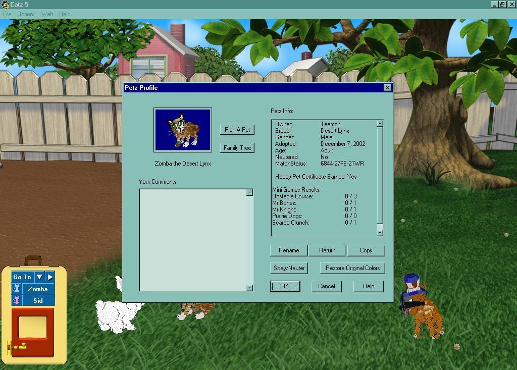 Скриншот из игры Catz 5 под номером 14