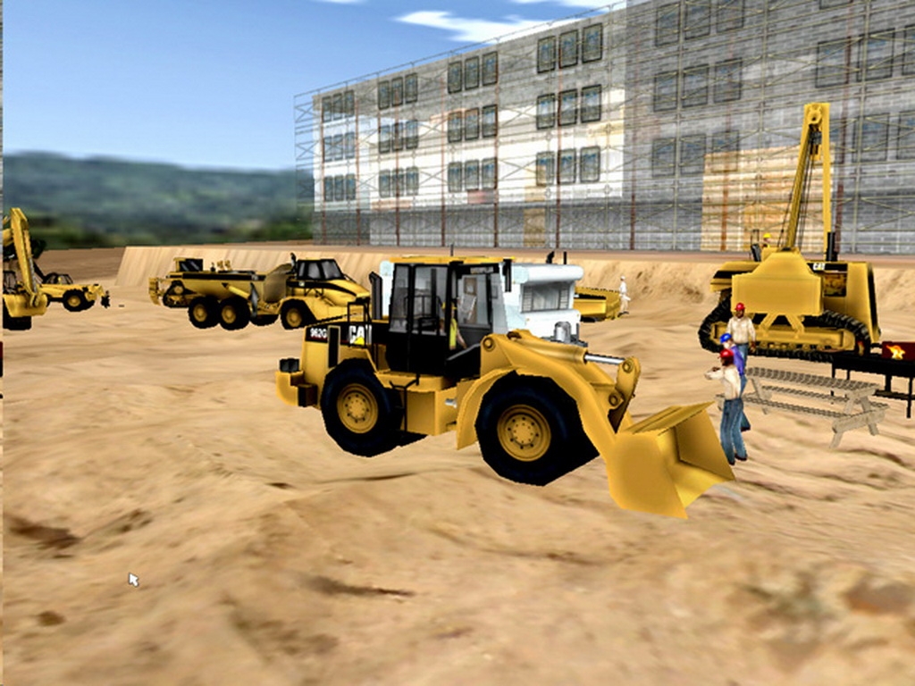 Скриншот из игры Caterpillar Construction Tycoon под номером 1