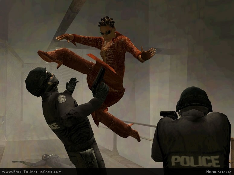 Скриншот из игры Enter the Matrix под номером 14