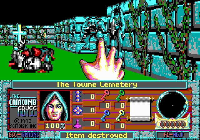 Скриншот из игры Catacomb Apocalypse под номером 1