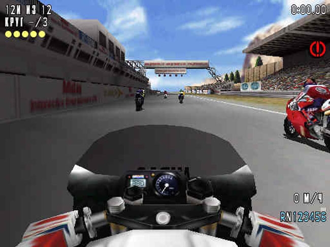 Скриншот из игры Castrol Honda Superbike 2000 под номером 1