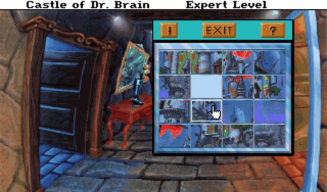 Скриншот из игры Castle of Dr. Brain, The под номером 1