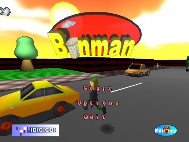 Скриншот из игры Binman под номером 1