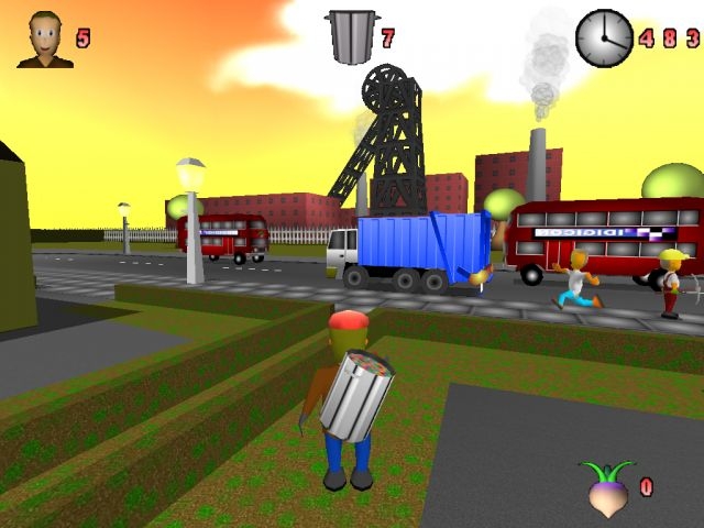 Скриншот из игры Binman под номером 3