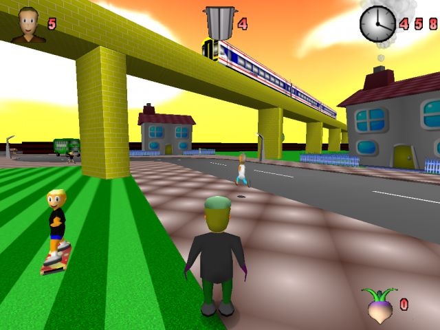 Скриншот из игры Binman под номером 6