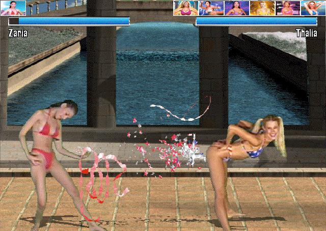 Скриншот из игры Bikini Karate Babes под номером 6