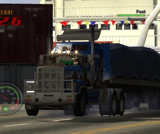 Скриншот из игры Big Mutha Truckers под номером 6