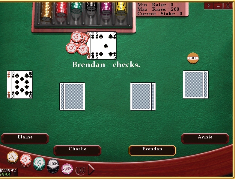 Скриншот из игры Casino Poker под номером 3
