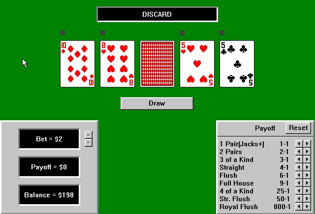 Скриншот из игры Casino Master for Windows под номером 1