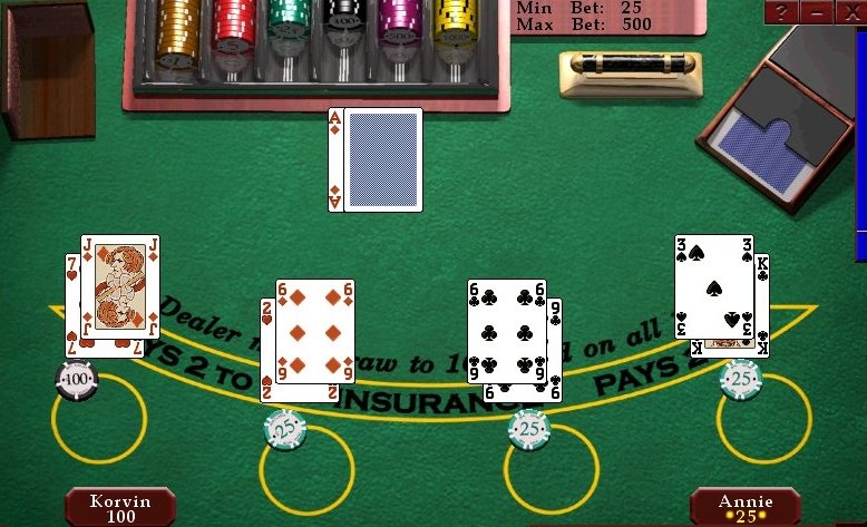 Скриншот из игры Casino Blackjack под номером 3