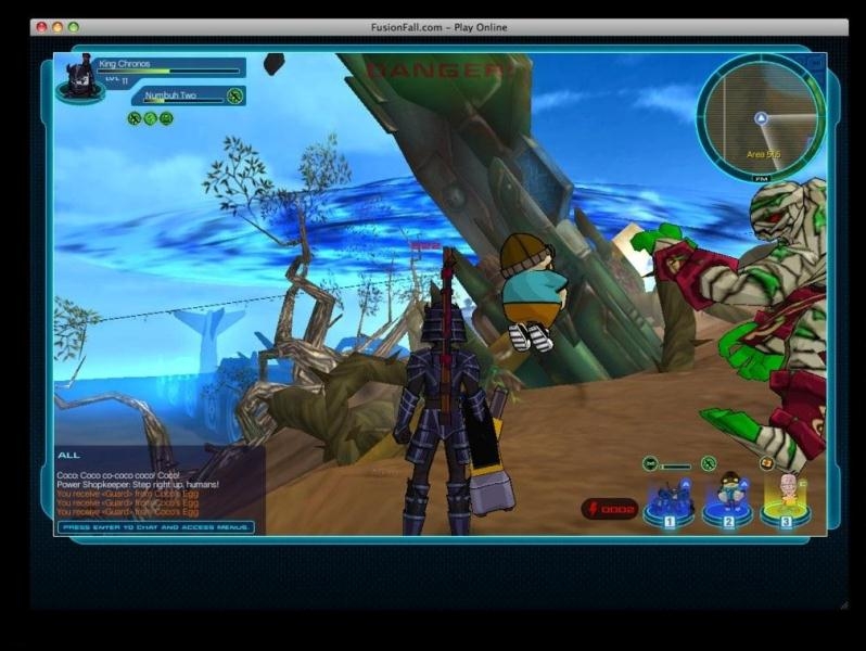 Скриншот из игры Cartoon Network Universe: FusionFall под номером 9