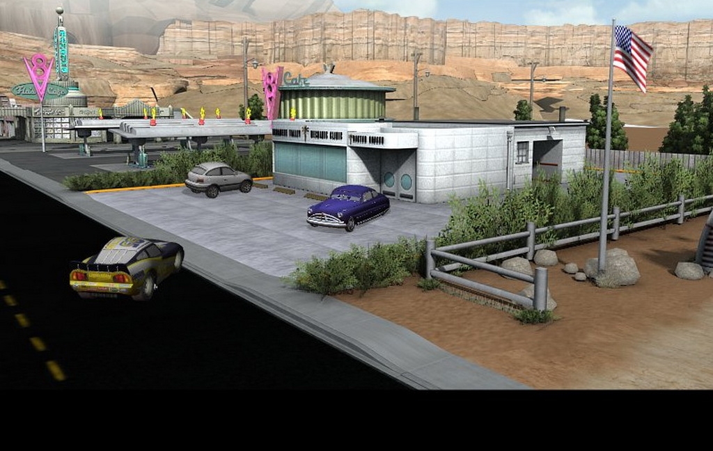Скриншот из игры Cars: Radiator Springs Adventures под номером 9