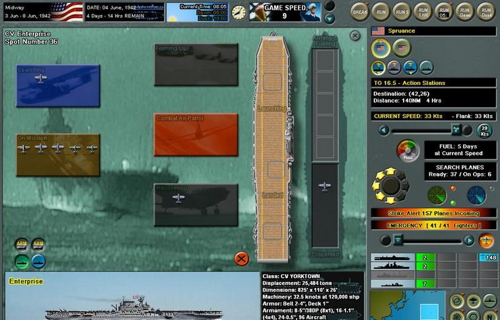 Скриншот из игры Carriers at War (2007) под номером 11
