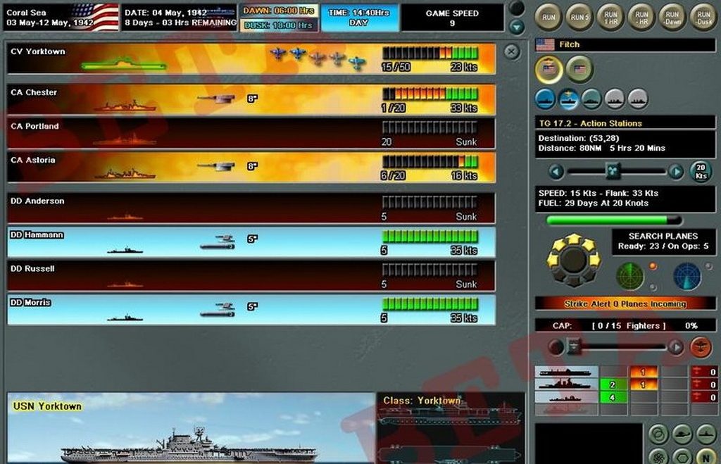 Скриншот из игры Carriers at War (2007) под номером 4