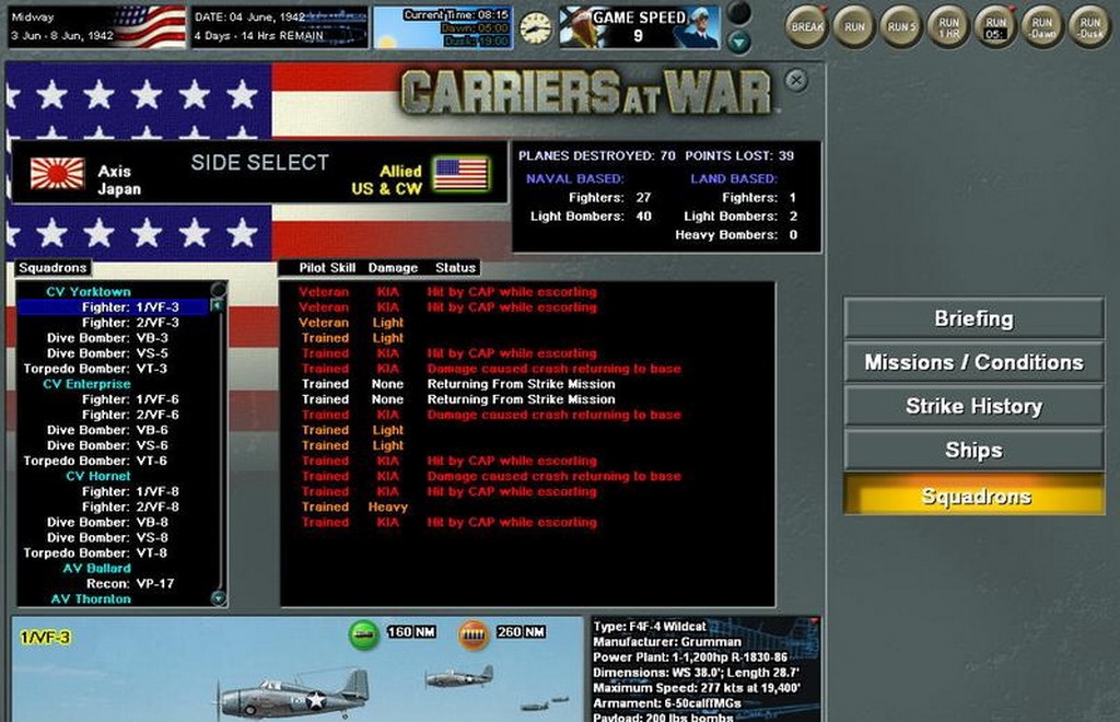 Скриншот из игры Carriers at War (2007) под номером 5