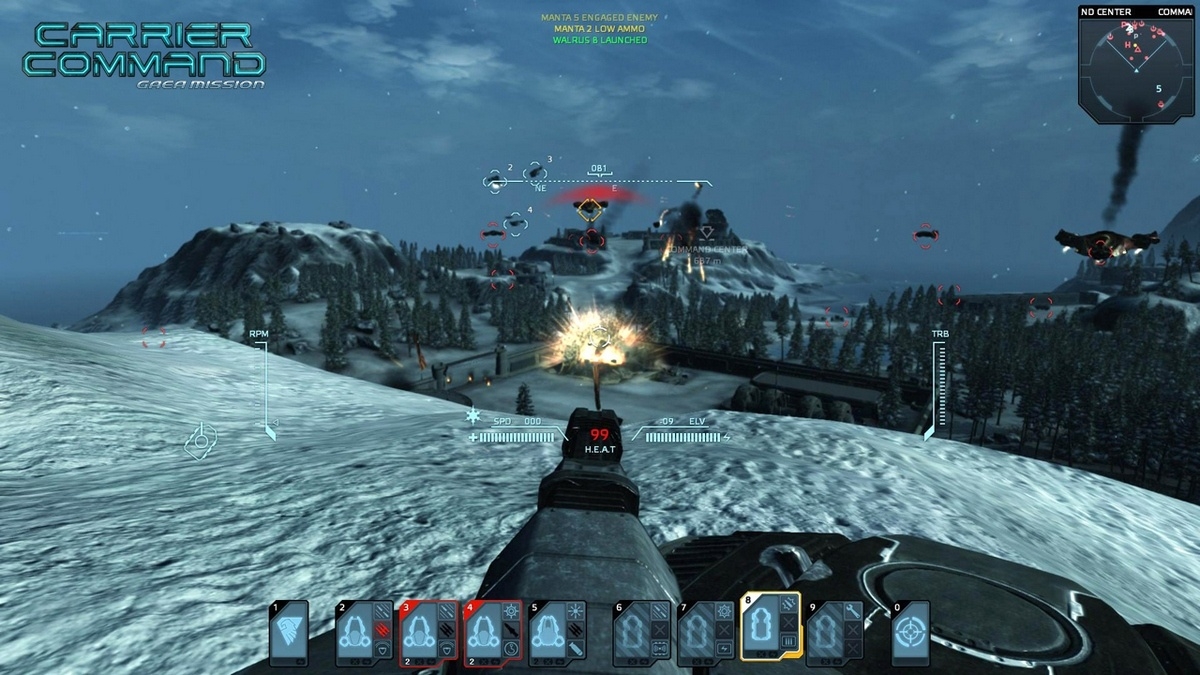 Скриншот из игры Carrier Command: Gaea Mission под номером 18